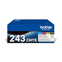 Brother Brother TN243CMYK Value Pack - 4-pack - svart, gul, cyan, magenta - original - tonerkassett