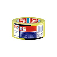 tesa TESA 60760-00087, Silvertejp, Svart, Gul, 33 m, Inomhus, PVC...