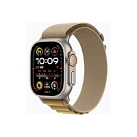 Apple Apple Watch Ultra 2 - naturlig titan - smart klocka med Alpine Loop - brun - 64 GB