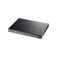 ZyXEL Communications Zyxel XGS2220 Series XGS2220-54HP - switch - 48-portars GbE L3-åtkomst, NebulaFLEX Cloud med 6 10 G uplink - 54 portar -...