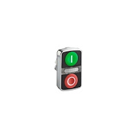 SCHNEIDER ELECTRIC Schneider Electric ZB4, Knapp, Grön, Integral LED, IP66, IK0...