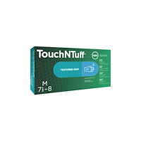 Ansell Healthcare Europe s.a/n.v. Engangshandsker, Ansell Touchntuff 92-670, blå, str. L, pakk...