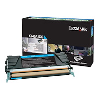 LEXMARK Lexmark - cyan - original - tonerkassett - LCCP, LRP