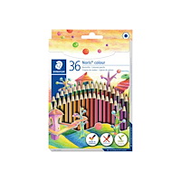STAEDTLER STAEDTLER Noris colour 185 - färgpenna - olika klara färger (paket om 36)