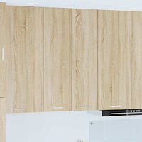 vidaXL Hängande skåp Sonoma-ek 60 x 31 x 100 cm Konstruerat trä