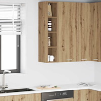 vidaXL Hängande skåp Artisan Ek 20 x 29,5 x 100 cm Konstruerat trä