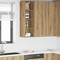 vidaXL Hängande skåp Artisan Ek 30 x 29,5 x 100 cm Konstruerat trä