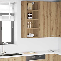 vidaXL Hängande skåp Artisan Ek 40 x 29,5 x 100 cm Konstruerat trä