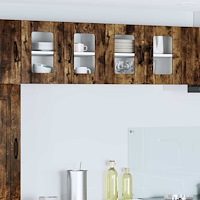 vidaXL Köksskåp Rökt ek 60 x 31 x 40 cm Konstruerat trä