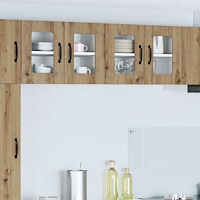 vidaXL Köksskåp 2 pcs Artisan Ek 60 x 31 x 40 cm Konstruerat trä