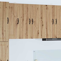 vidaXL Köksskåp 2 pcs Artisan Ek 30 x 31 x 80 cm Konstruerat trä