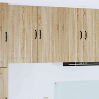 vidaXL Köksskåp Sonoma-ek 40 x 31 x 80 cm Konstruerat trä