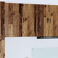 vidaXL Köksskåp Gammalt trä 40 x 31 x 80 cm Konstruerat trä