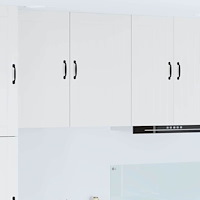 vidaXL Köksskåp Högblanka vita 50 x 31 x 80 cm Konstruerat trä