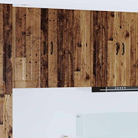 vidaXL Köksskåp Gammalt trä 50 x 31 x 80 cm Konstruerat trä