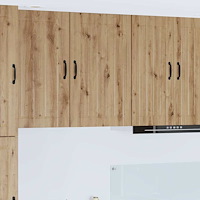 vidaXL Köksskåp Artisan Ek 50 x 31 x 80 cm Konstruerat trä