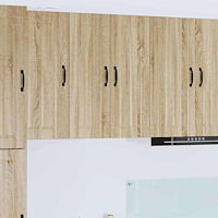 vidaXL Köksskåp Sonoma-ek 60 x 31 x 80 cm Konstruerat trä