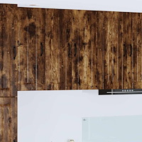 vidaXL Köksskåp Rökt ek 60 x 31 x 80 cm Konstruerat trä