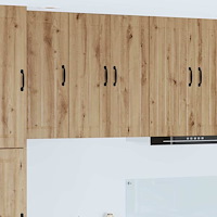 vidaXL Köksskåp Artisan Ek 60 x 31 x 80 cm Konstruerat trä