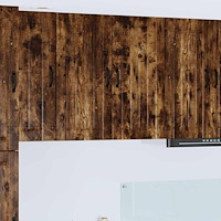 vidaXL Köksskåp Rökt ek 80 x 31 x 80 cm Konstruerat trä