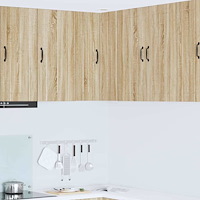 vidaXL Köksskåp Sonoma-ek 57 x 57 x 80 cm Konstruerat trä