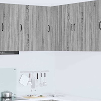 vidaXL Köksskåp Grå Sonoma 57 x 57 x 80 cm Konstruerat trä