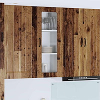 vidaXL Köksskåp Gammalt trä 40 x 31 x 100 cm Konstruerat trä