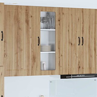 vidaXL Köksskåp Artisan Ek 40 x 31 x 100 cm Konstruerat trä