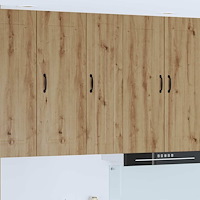 vidaXL Köksskåp Artisan Ek 30 x 31 x 100 cm Konstruerat trä