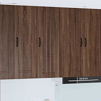 vidaXL Köksskåp Brun Ek 40 x 31 x 100 cm Konstruerat trä