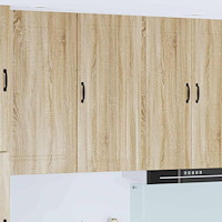 vidaXL Köksskåp Sonoma-ek 50 x 31 x 100 cm Konstruerat trä