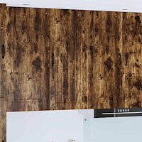 vidaXL Köksskåp Rökt ek 50 x 31 x 100 cm Konstruerat trä