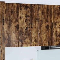 vidaXL Köksskåp Rökt ek 60 x 31 x 100 cm Konstruerat trä