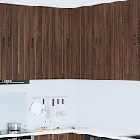 vidaXL Köksskåp Brun Ek 57 x 57 x 100 cm Konstruerat trä