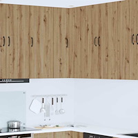 vidaXL Köksskåp Artisan Ek 57 x 57 x 100 cm Konstruerat trä