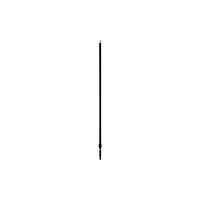 Vikan Teleskophandtag med gänga, Vikan, svart, aluminium/PP, 158-2...