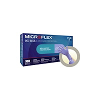 Ansell Healthcare Europe s.a/n.v. Ansell MICROFLEX 93843080 nitril engångshandskar, storlek M...