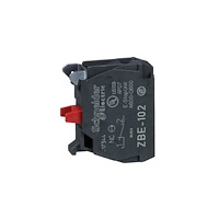 SCHNEIDER ELECTRIC Schneider Electric ZBE102, Kontaktor, Svart, IP20, CCC UL DN...