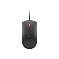 Lenovo Lenovo - mus - USB - svart, röd