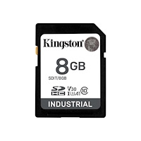 Kingston Kingston Industrial - flash-minneskort - 8 GB - SDHC UHS-I