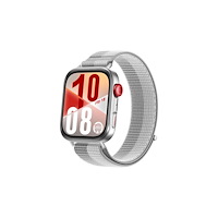 Huawei Huawei Watch Fit 4 - aluminiumlegering - smart klocka med rem - grå - aluminiumgrå