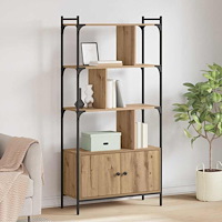 vidaXL Bokhylla Konstruerat trä