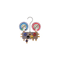 ENTRADE Mastercool Analog 4-vejs manifold Ø80 for R32, R410a, R407C,...