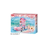 Gazelo Gazelo Blocks Sluban Girl House of the Bride and Groom 398el...