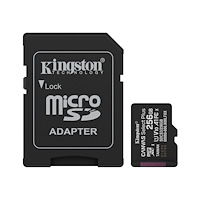 Kingston Technology Kingston Canvas Select Plus - flash-minneskort - 256 GB - mikroSDXC UHS-I