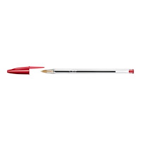 BIC BIC Cristal - kulspetspenna - röd (paket om 50)