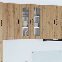 vidaXL Köksskåp Artisan Ek 60 x 31 x 80 cm Konstruerat trä