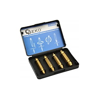 GEKO Drill Geko Sats med vändbara skruvutdragare för trasiga skru...