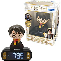 Harry Potter Digital väckarklocka med 3D Harry Potter-figur, ljus och lju...