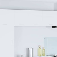 vidaXL Hängande skåp 2 pcs Vit 40 x 31 x 40 cm Konstruerat trä